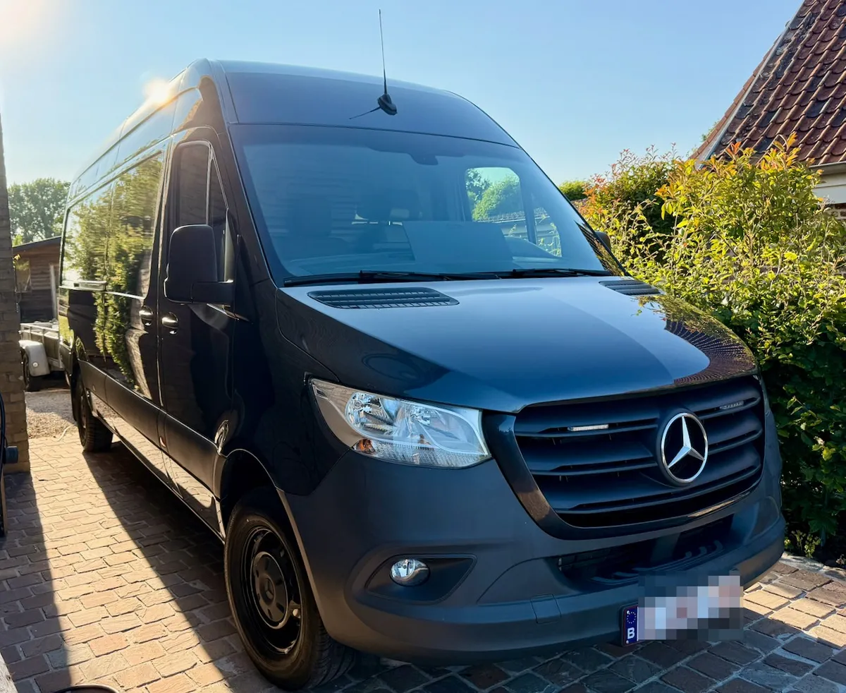 The van